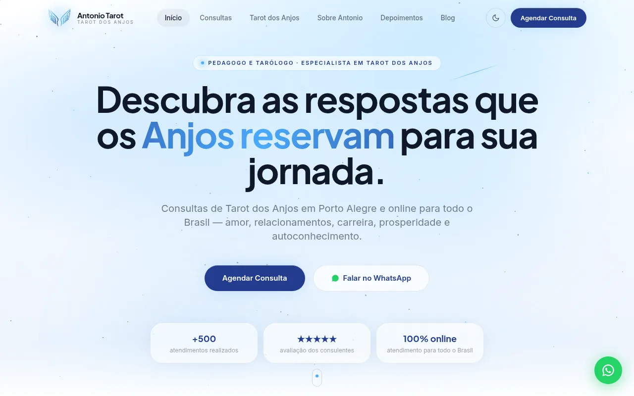 Site do Antonio Tarot